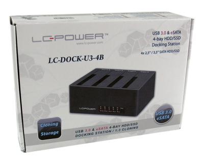 LC Power LC-DOCK-U3-4B HDD docking station