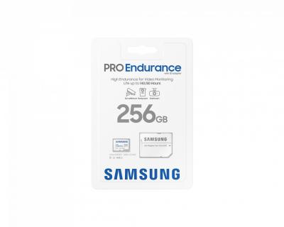 Samsung 256GB microSDXC Class10  U3 V30 PRO Endurance + adapterrel