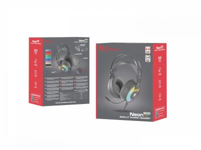 Genesis Neon 600 RGB Headset Black