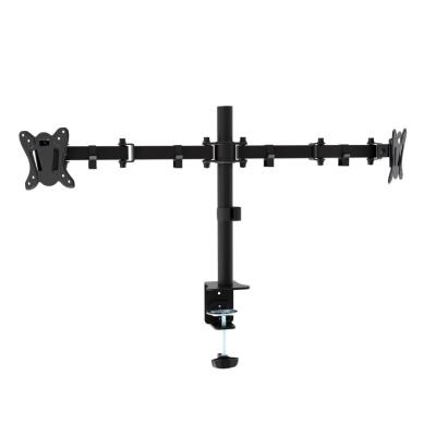 Platinet OUPC024D Omega Soporte Monitor Desk Mount Double 13"-27" Black