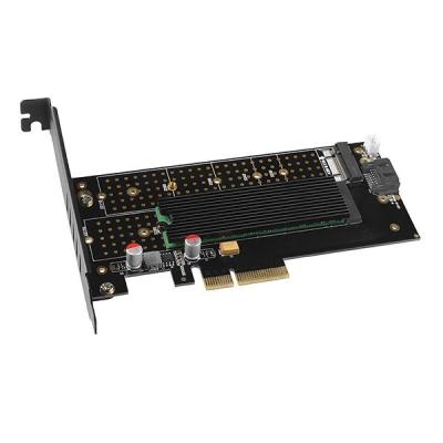 AXAGON PCEM2-D PCIe NVMe+SATA M.2 Adapter