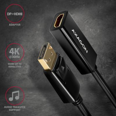 AXAGON RVD-HI14N DisplayPort to HDMI active adapter 4K@30Hz