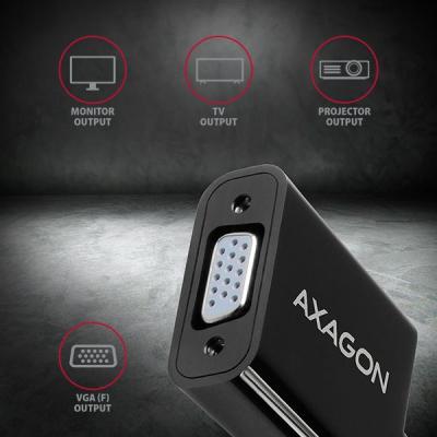 AXAGON RVH-VGN HDMI > VGA Adapter FullHD