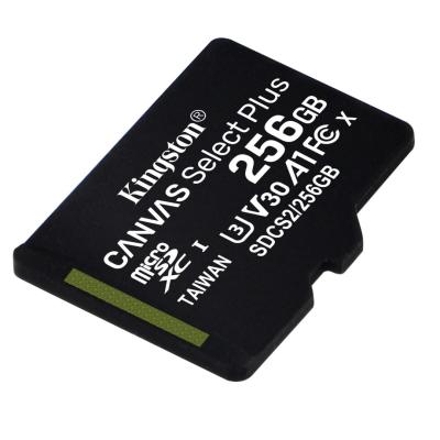 Kingston 256GB microSDXC Canvas Select Plus Class 10 100R A1 C10 Card adapter nélkül