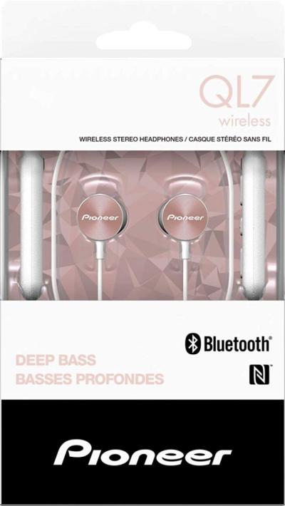 Pioneer SE-QL7BT-P Bluetooth Headset Pink