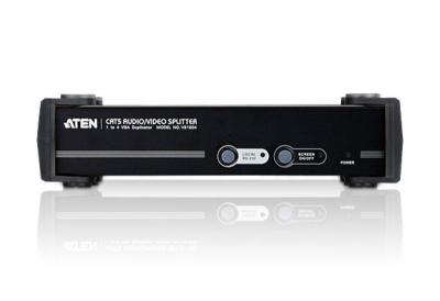 ATEN VS1504T A4-Port VGA/Audio/RS-232 Cat 5 Splitter