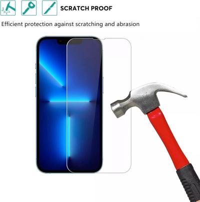 Diamodillo iPhone 14 Pro Max 9H Surface Hardness Oil Resistant WaterProof Glossy (2db kijelző és kamera lencse védő)