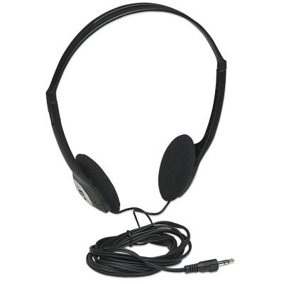 Manhattan Stereo Headphones Black