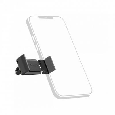 Hama Flipper Car Mobile Phone Holder for Grating 360-degree Rotation Universal Black