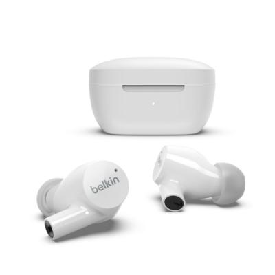 Belkin SoundForm Rise True Wireless Earbuds White