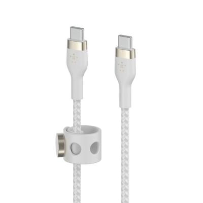 Belkin BoostCharge Pro Flex USB-C to USB-C Cable 1m White