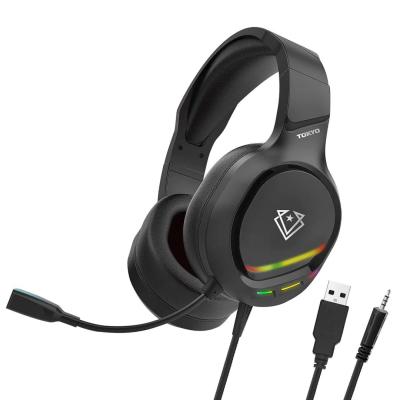 VERTUX Tokyo RGB Headset Black