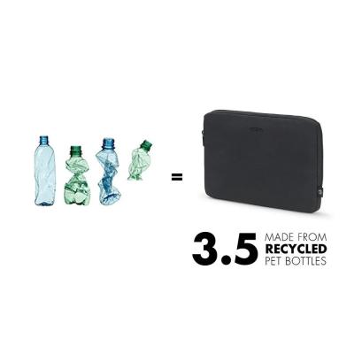 Dicota Laptop Sleeve Eco Base 15,6" Black