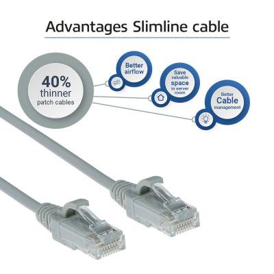 ACT CAT6 U-UTP Patch Cable 5m Grey