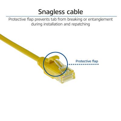 ACT CAT6 U-UTP Patch Cable 3m Yellow