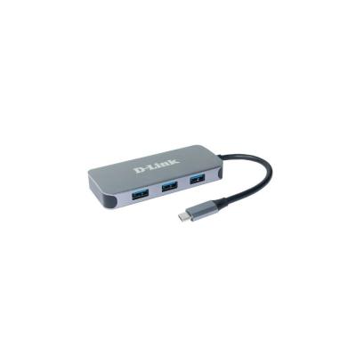 D-Link DUB-2335 USB-C Mini Docking Station with 3xUSB 3.0, USB-C/PD 3.0, HDMI and Gigabit Ethernet