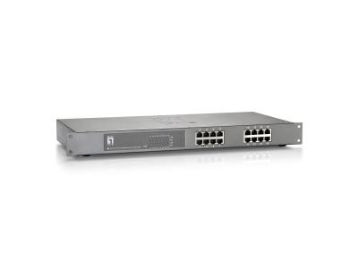 LevelOne FEP-1612W380 16-Port Fast Ethernet PoE Switch