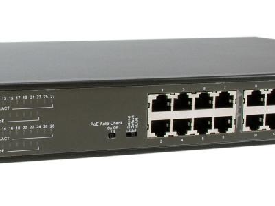 LevelOne FGP-2831 28-Port Fast Ethernet PoE Switch