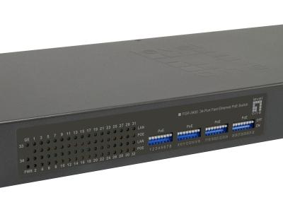 LevelOne FGP-3400W250 34-Port Fast Ethernet PoE Switch