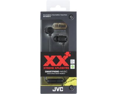 JVC HA-FR202-B-E Xtreme Xplosives Headset Black