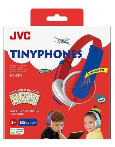 JVC HA-KD7-R Tinyphones Red