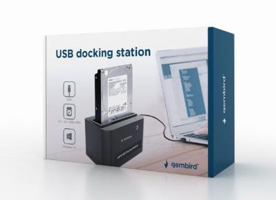 Gembird HD32-U2S-5 USB docking station for 2.5 and 3.5 inch SATA hard drives