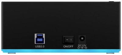 Raidsonic IcyBox IB-127CL-U3 Docking & Clone Station 2,5/3,5" USB3.0 Black