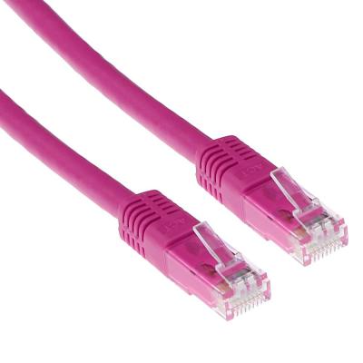 ACT CAT6 U-UTP Patch Cable 3m Pink
