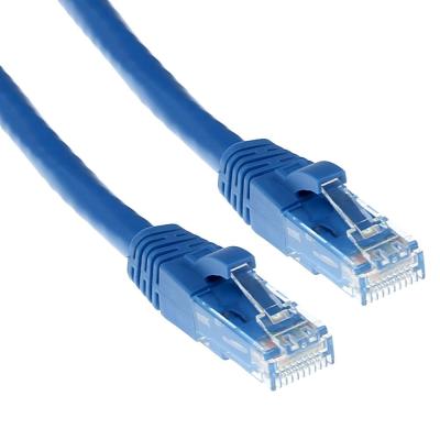 ACT CAT6A U-UTP Patch Cable 1m Blue