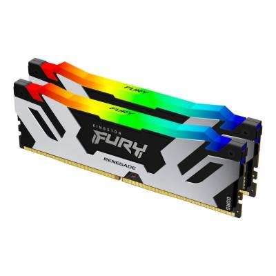 Kingston 32GB DDR5 7200MHz Kit(2x16GB) Fury Renegade RGB Black/Silver