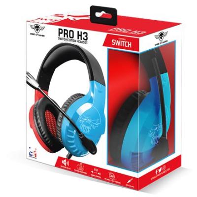 Spirit Of Gamer PRO-SH3 Headset Switch Edition Blue/Red