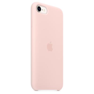 Apple iPhone SE3 Silicone Case Chalk Pink