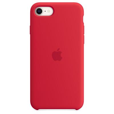 Apple iPhone SE3 Silicone Case Red