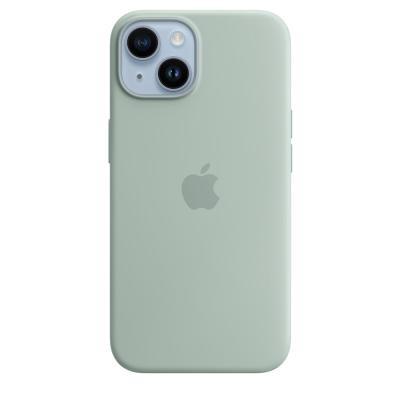 Apple iPhone 14 Silicone Case with MagSafe Succulent