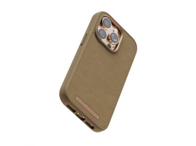 Njord Suede Comfort+ Case iPhone 14 Pro Camel