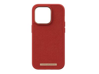 Njord Suede Comfort+ Case iPhone 14 Pro Burnt Orange
