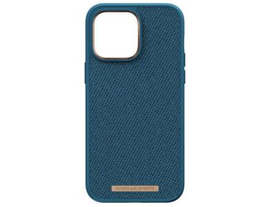 Njord Fabric Tonal Case iPhone 14 Pro Max Deep Sea
