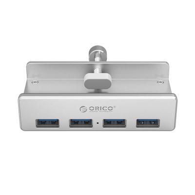 Orico Aluminum Alloy 4 Port USB3.0 Clip-type HUB Silver