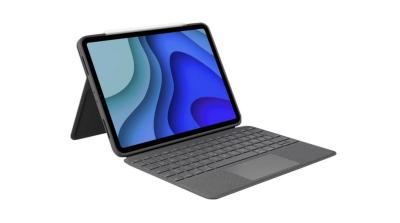 Logitech Combo Touch Keyboard and folio case with trackpad Oxford Grey UK