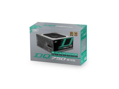 DeepCool 750W 80+ Gold DQ750-M-V2L Black