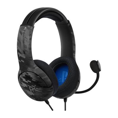 PDP LVL40 Headset for PlayStation 4/5 Black Camo