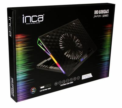 INCA INC-608GMS Gaming Notebook Cooler Black