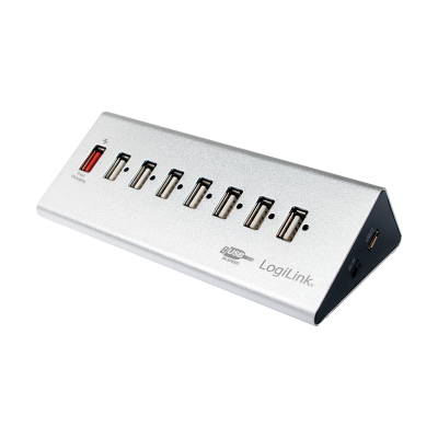 Logilink USB2.0 High Speed Hub 7-Port + 1x Fast Charging Port