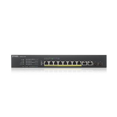 ZyXEL 8-port Multi-Gigabit Smart Managed PoE Switch with 2 10GbE and 2 SFP+ Uplink