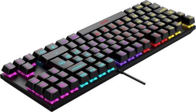 Ventaris Malevik RGB Mechanical Blue Switch Gamer Keyboard Black HU