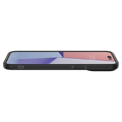 Spigen Liquid Air, matte black - iPhone 14 Pro Max