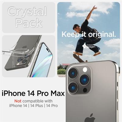 Spigen Crystal Pack, crystal clear - iPhone 14 Pro Max