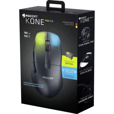 Roccat Kone Pro Air RGB Gaming Mouse Black