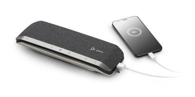 Poly Plantronics Sync 40-M USB-A/USB-C  Conferencing Speaker Black/Silver