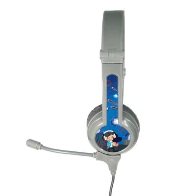 BuddyPhones Galaxy Headset for Kids Grey